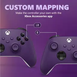 CONTROLE SEM FIO XBOX - ASTRAL PURPLE — imagem 4