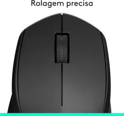 Mouse sem fio Logitech M280 com Conexão USB e Pilha Inclusa - Preto — imagem 3