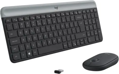 Combo Teclado Mouse sem fio Logitech