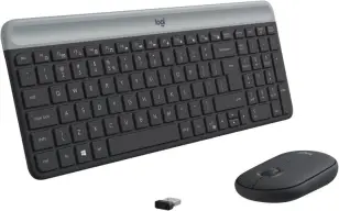 Combo Teclado Mouse sem fio Logitech