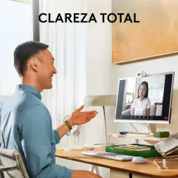 Webcam Full HD Logitech Brio 100 com Microfone Integrado — imagem 3