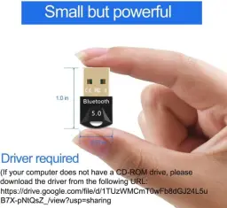Adaptador Bluetooth para PC, receptor de dongle Bluetooth 5.0 para — imagem 6