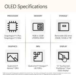 Microsoft Novo Surface Pro (11ª edição) - Windows 11 Home Copilot + PC - Tela — imagem 10