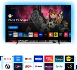 PHILIPS, Smart TV Ambilight 50" 4K, 50PUG8100/78, Comando de Voz — imagem 8