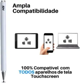 Caneta stylus capacitiva para telas touch (tablets — imagem 4