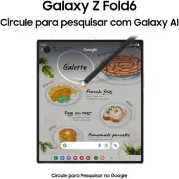 Smartphone Samsung Galaxy Z Fold6 512GB 5G, 12GB RAM Tela 7.60 - Azul — imagem 5