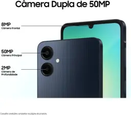 Smartphone Samsung Galaxy A06 128GB, 4GB RAM, Processador Octa-Core — imagem 7