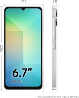 Smartphone Samsung Galaxy A06 128GB, 4GB RAM, Processador Octa-Core — imagem 3