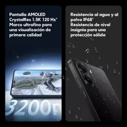 Smartphone Xiaomi Poco X7 Pro 5G NFC 8GB RAM 256GB ROM [2412DPC0AG] (BLACK — imagem 7