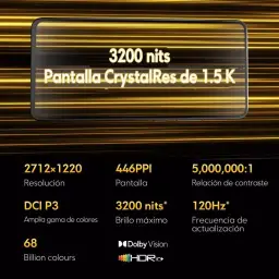 Smartphone Xiaomi Poco X7 Pro 5G NFC Black (Preto) 8GB RAM 256GB ROM — imagem 5