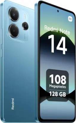 Smartphone Xiaomi Redmi Note 14 Ocean blue (Azul) 6GB RAM 128GB ROM — imagem 2