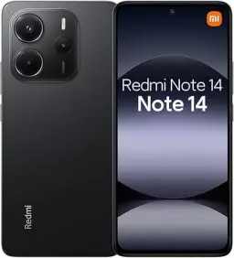 Smartphone Xiaomi Redmi Note 14 4G Midnight Black (Preto) 8GB RAM 256GB ROM — imagem 2