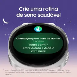 Samsung Galaxy Watch8 Smartwatch 40mm BT, Galaxy AI - Grafite — imagem 6