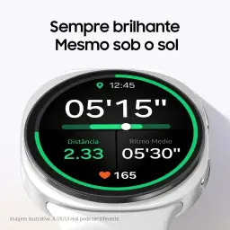 Samsung Galaxy Watch8 Smartwatch 40mm BT, Galaxy AI - Grafite — imagem 5