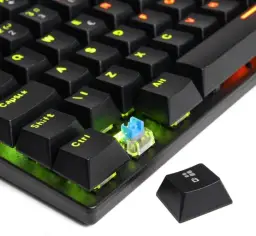 Teclado Mecânico Gamer Switch Blue Led Rgb 7 Cores Rainbow 12 Funções Anti — imagem 5