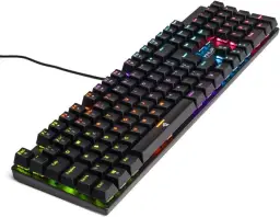 Teclado Mecânico Gamer Switch Blue Led Rgb 7 Cores Rainbow 12 Funções Anti — imagem 7