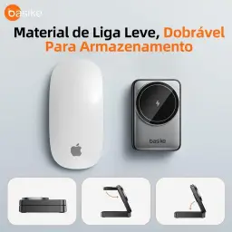 Basike Carregador Sem Fio 3 em 1 Magnético 2025 — imagem 5