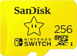 Cartão microSDXC SanDisk SDSQXAT-256G-GNCZN, licenciado para Nintendo-Switch — imagem 1
