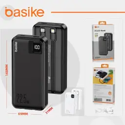 Basike Power Bank, Carregador Portátil Universal 20000mAh — imagem 8