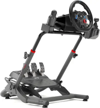 SGT Suporte Para Volante Extreme Simracing Cockpit Simulador (Cinza)