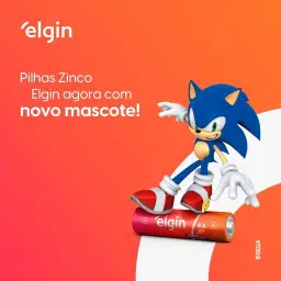 Caixa de Pilha AA com 40 unidades Elgin Palito - Tubo, Zinco — imagem 9