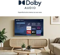 Smart TV 32" HD Britânia B32CRA Roku TV LED Wi-fi HDMI USB — imagem 7
