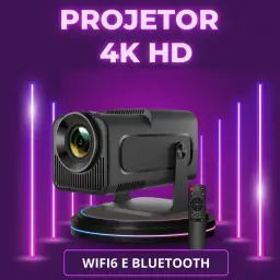 Projetor Portatil Mini 5g Wifi 6 Bluetooth 5.0 Android 11 HY320 Projetor 4K — imagem 3