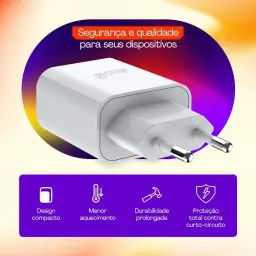 Geonav Carregador Universal Ultra Rápido Duo, 1 X USB-C Power Delivery 20W — imagem 7