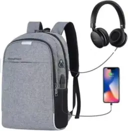 Mochila Executiva Unissex para Notebook até 15.6" - com Entrada USB e Passa-fio — imagem 5