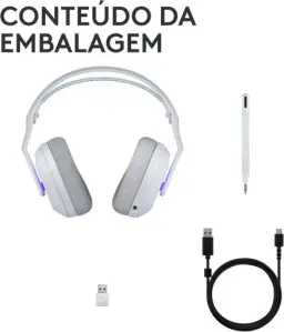Headset Gamer Sem Fio Logitech G522 LIGHTSPEED com RGB LIGHTSYNC — imagem 9