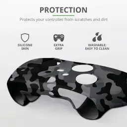 Trust, Capa Protetora Xbox Silicone Lavável GXT 749K Camuflada, 24176 — imagem 2
