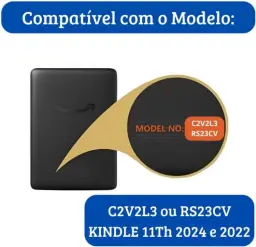 Capa Para Kindle 11ª Geração 2024 e 2022 (C2V2L3 e RS23CV) - Rígida - Sistema — imagem 6