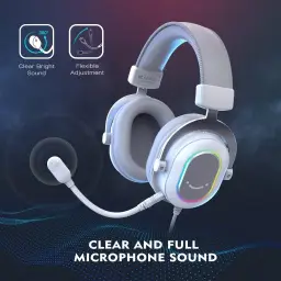 FIFINE USB Gaming Fone, fones de ouvido PC com fio com microfone para — imagem 4