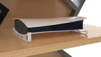 Suporte Horizontal Compatível Com Playstation 5 Slim Digital 3D-499-Branco — imagem 3