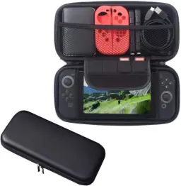 Case Bolsa Estojo De Viagem Capa De Proteção Nintendo Switch - Preto — imagem 6