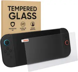 Película de Vidro Temperado Premium 9H Compatível com Nintendo Switch 2 – Ultra — imagem 1