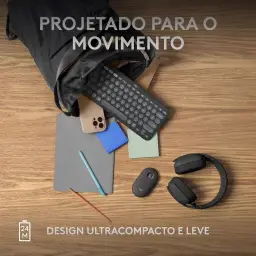 Mouse sem fio Logitech Pebble 2 M350s com Clique Silencioso — imagem 7