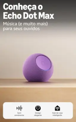 Apresentamos o Amazon Echo Dot Max (Geração mais recente) — imagem 1