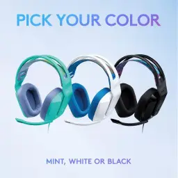 Headset Gamer Logitech G335 com Almofadas de Espuma de Memória Design Leve — imagem 7