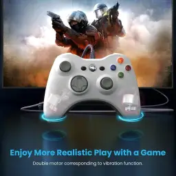 YAEYE PC Wired Controller para Xbox 360 com Dual-Vibration Turbo Compatível com — imagem 6