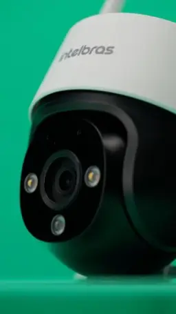 Câmera Inteligente IM7 + 3MP Branca Intelbras — imagem 2
