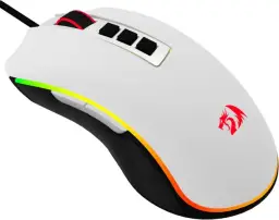 Mouse Gamer Redragon Cobra V2 Special Edition Cypher Branco e Preto RGB — imagem 4