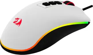 Mouse Gamer Redragon Cobra V2 Special Edition Cypher Branco e Preto RGB — imagem 5