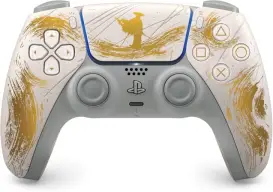 Controle sem fio DualSense Edição Limitada Ouro Ghost of Yōtei - PlayStation 5 — imagem 1