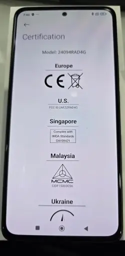 Smartphone Xiaomi Redmi Note 14 5G NFC Violeta Lavanda 8GB RAM 256GB ROM — imagem 2