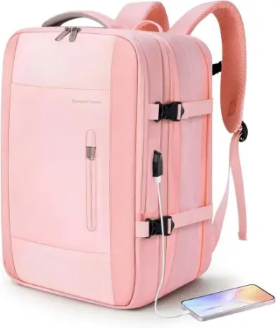 Romantic Crown Mochila de Viagem Expansivel Masculina Feminina