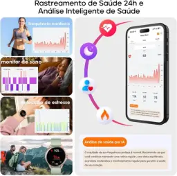 Smartwatch Feminino Relógio Inteligente com IA Chatgpt, 1.32'' AMOLED — imagem 5