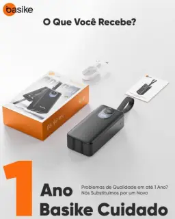 Basike Power Bank 30000mAh, Carregador Portátil com Carregamento Rápido — imagem 8