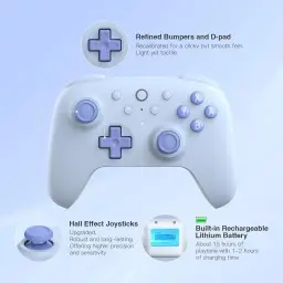 8Bitdo Ultimate 2C Bluetooth Controller (Hall Effect Joystick Update) - for — imagem 2