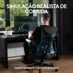 Volante e Pedais Logitech G29 Driving Force com Force Feedback para PS5, PS4 — imagem 2